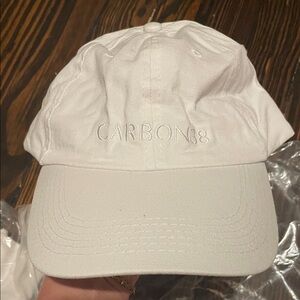 NWT Carbon38 Classic White Baseball Cap